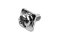 [E] น็อตยึดสายไฟ สแตนเลสชุบนิกเกิ้ล M3.5x8 mm พร้อมแหวนทรงสี่เหลี่ยม ขนาด 8x8 mm
